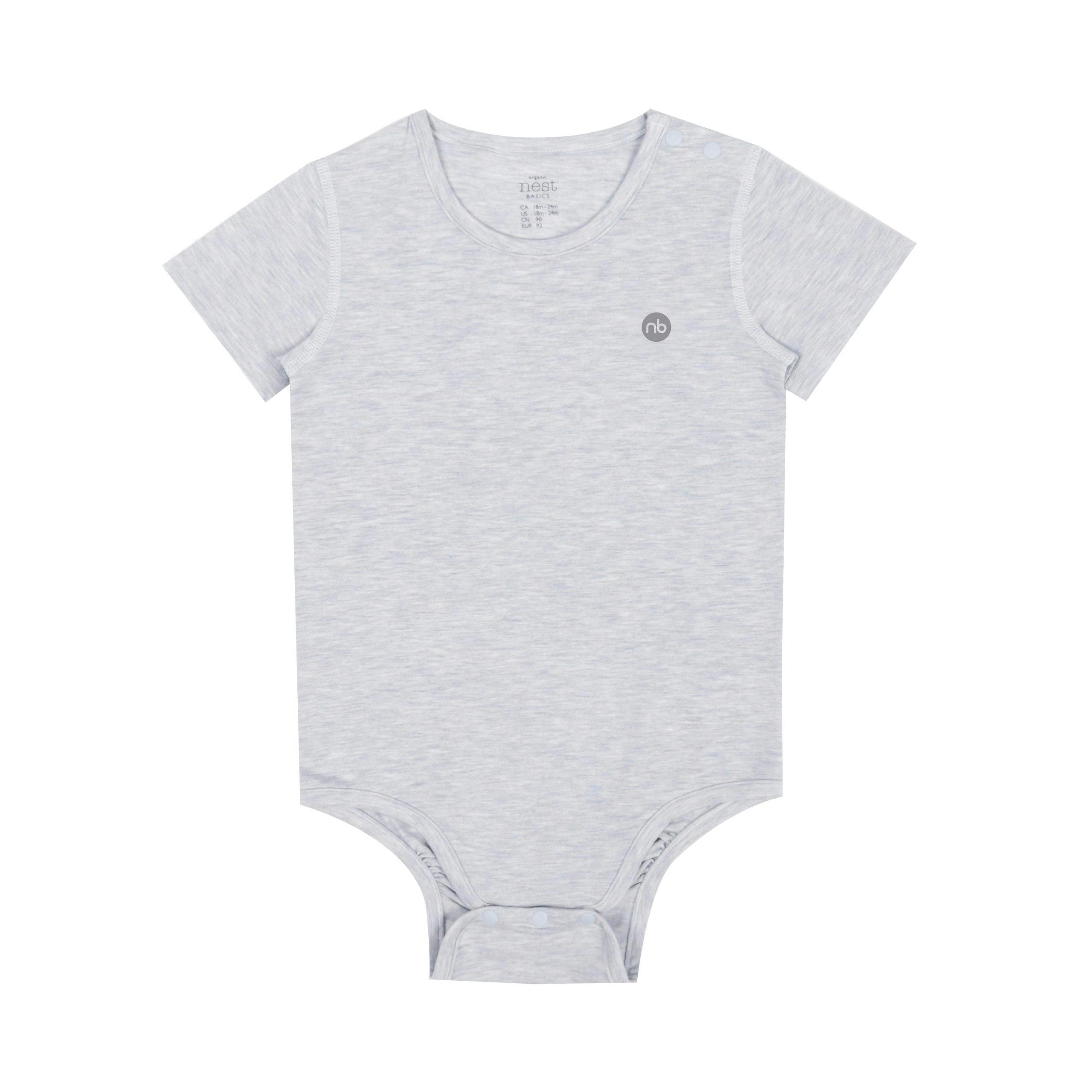 Bamboo Cotton Basics Short Sleeve Onesie