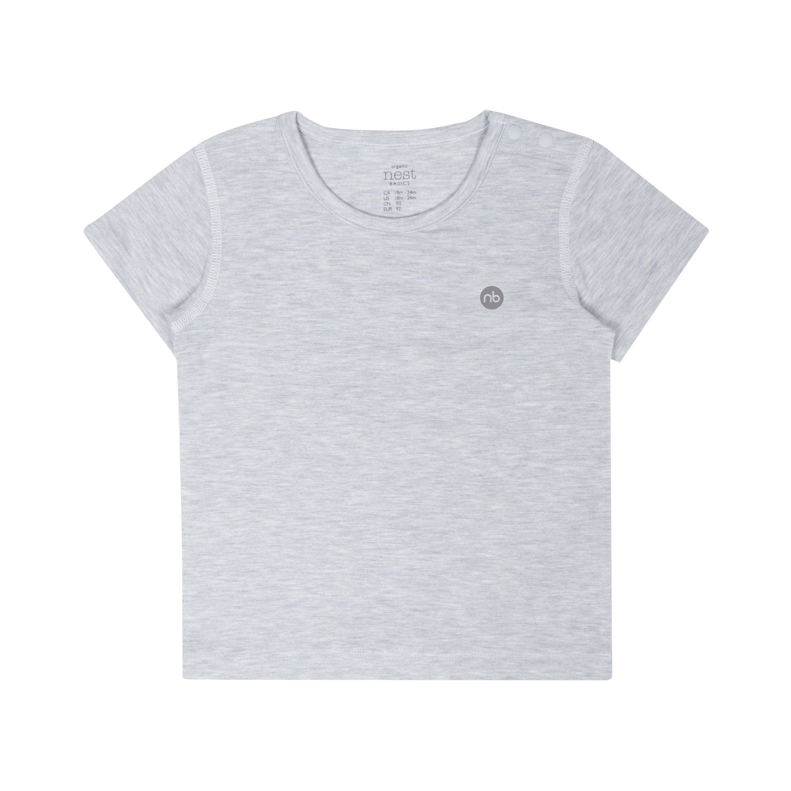 Bamboo Cotton Basics Short Sleeve T-Shirt