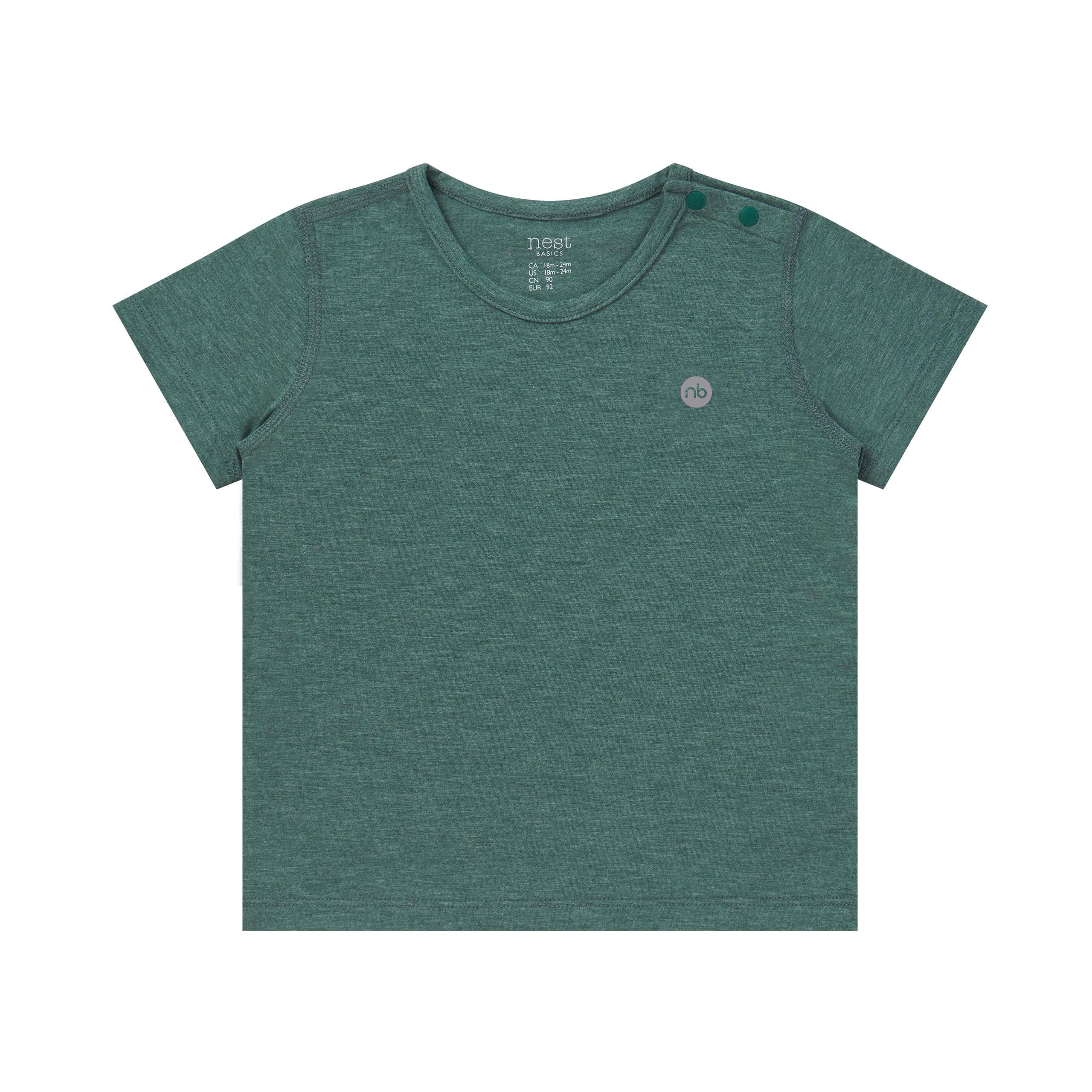 Bamboo Cotton Basics Short Sleeve T-Shirt