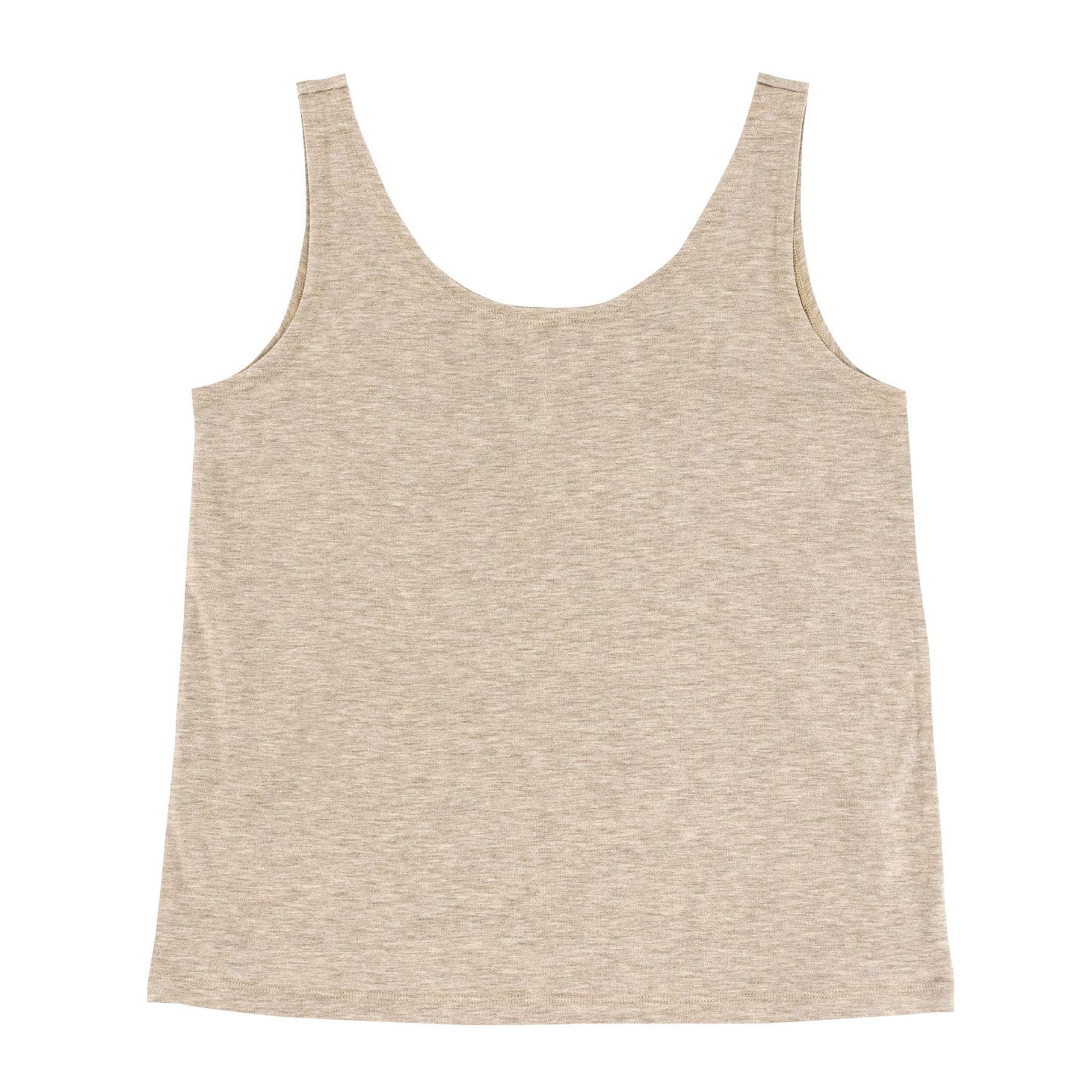 Bamboo Cotton Women's Basics Relaxed Fit Tank Top