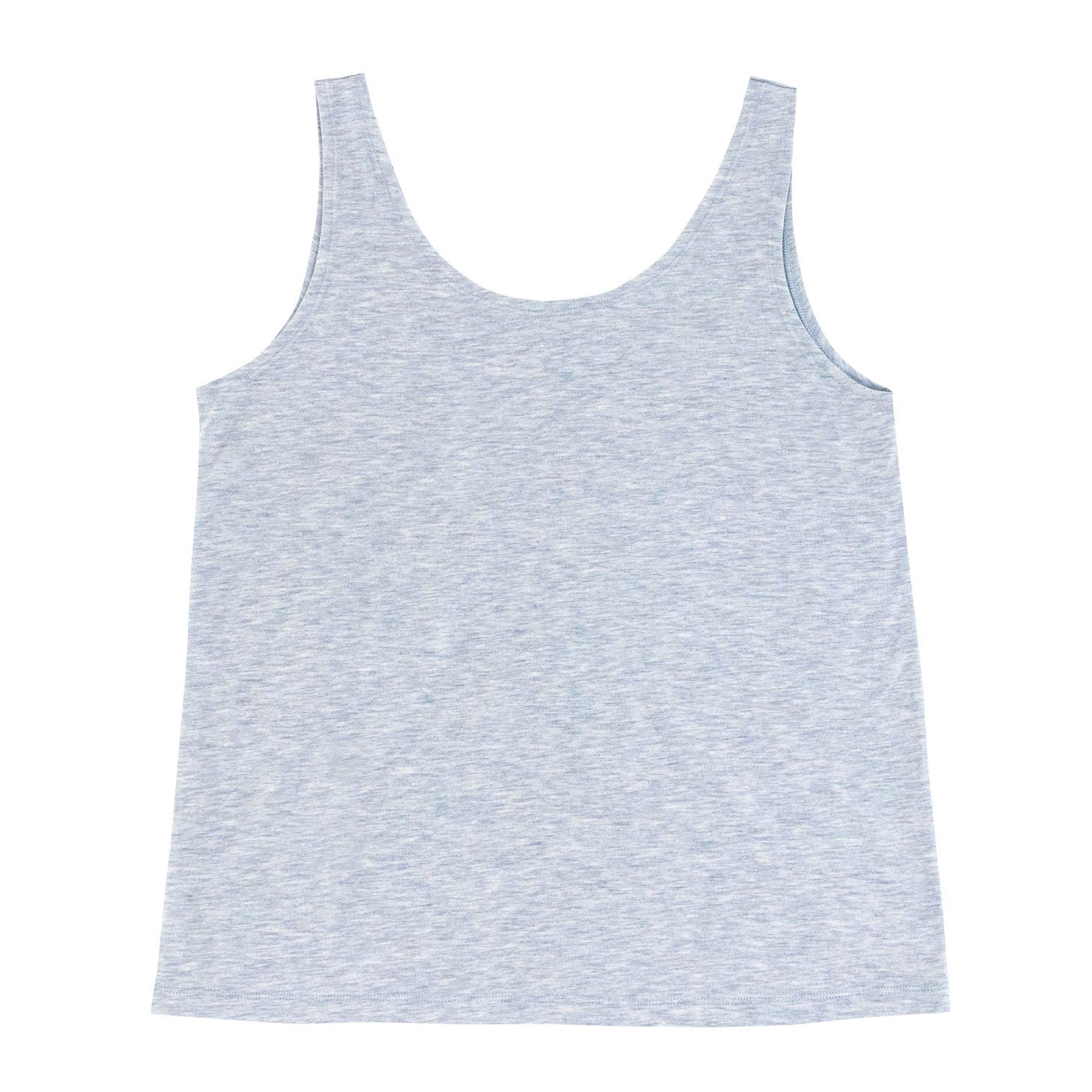 Bamboo Cotton Women's Relaxed Fit Basics Tank Top