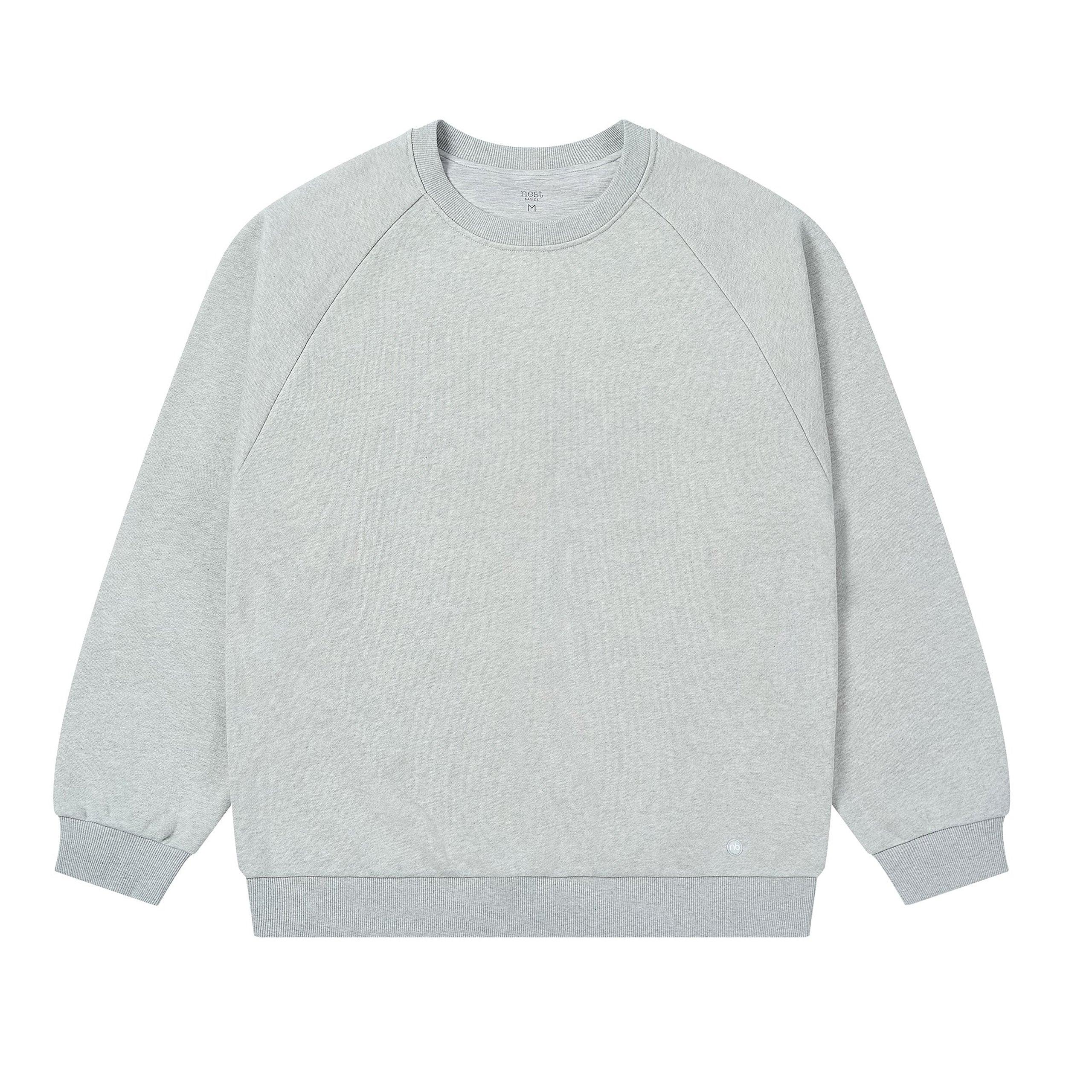 Organic Terry Men's Basics Crewneck Sweatshirt