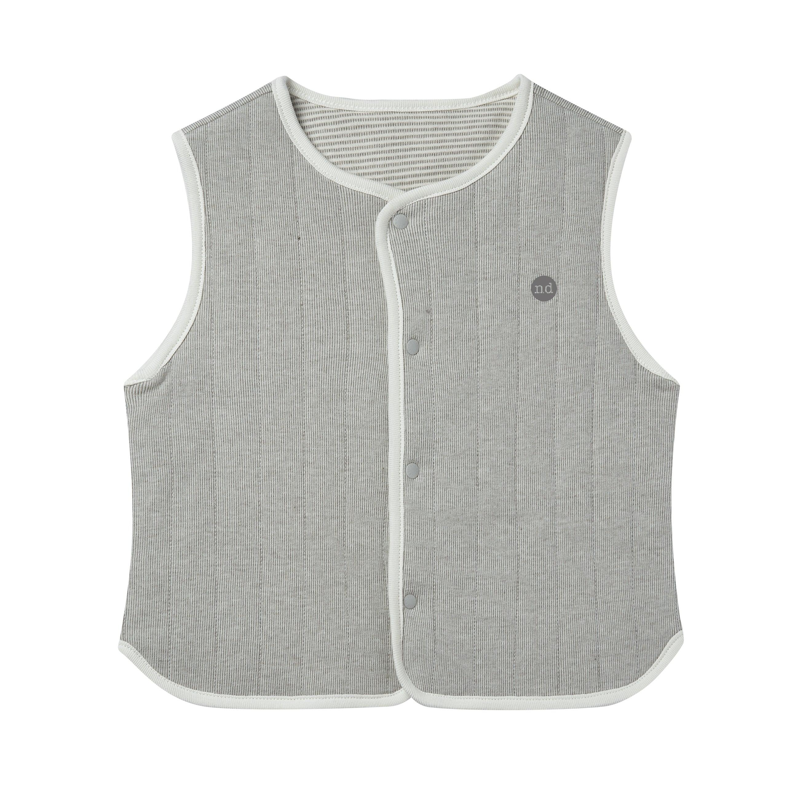 Organic Cotton Basics Quilted Reversible Vest