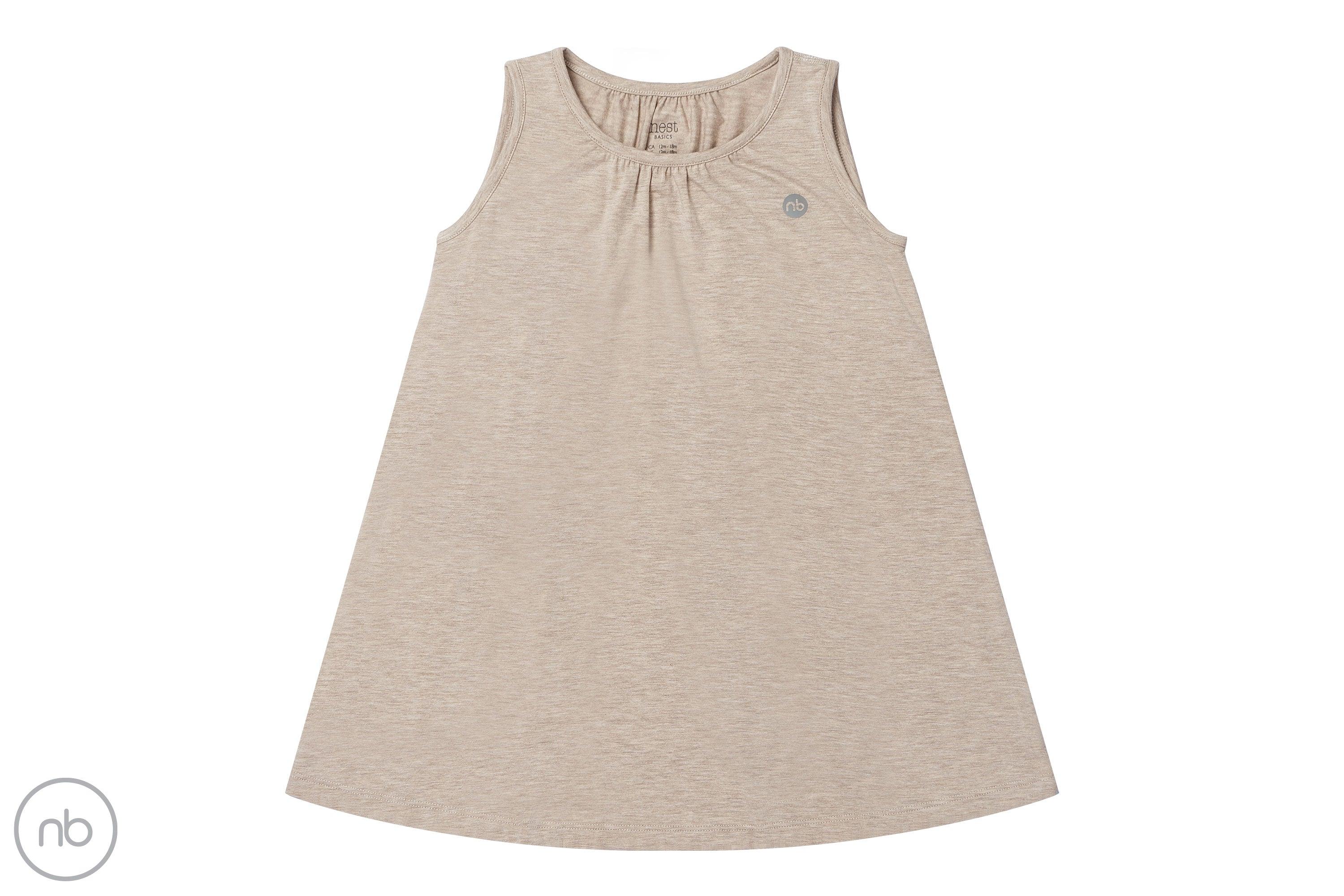 Bamboo Cotton Basics Girls Dress