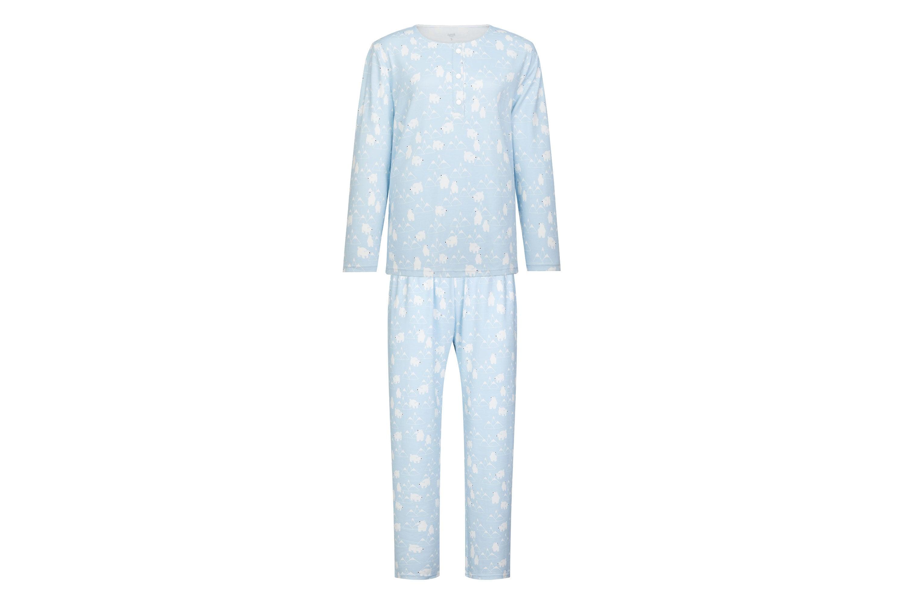 Organic Cotton Women's Long Sleeve Nursing PJ Set