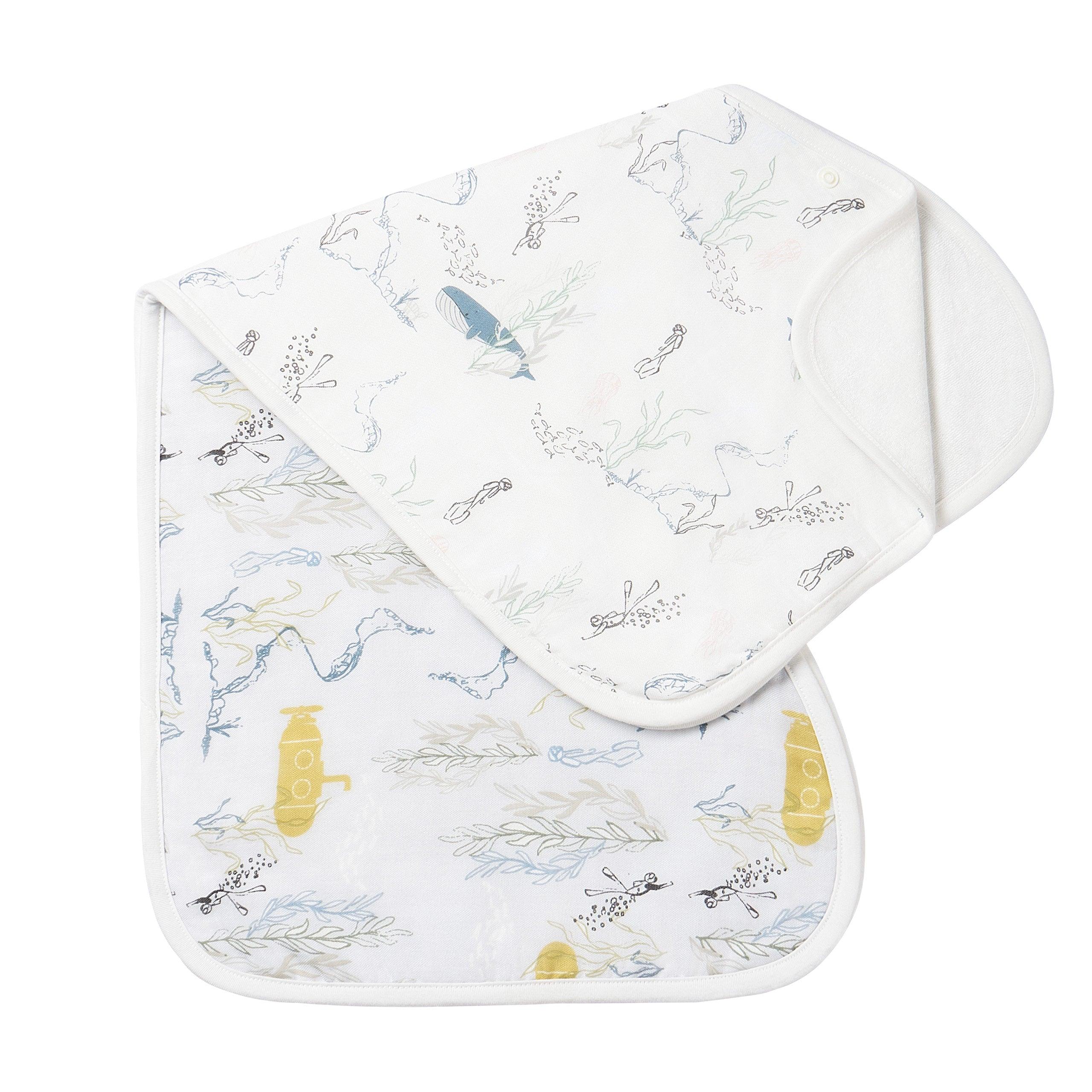 Bamboo Burp 'n Bib (2 Pack)