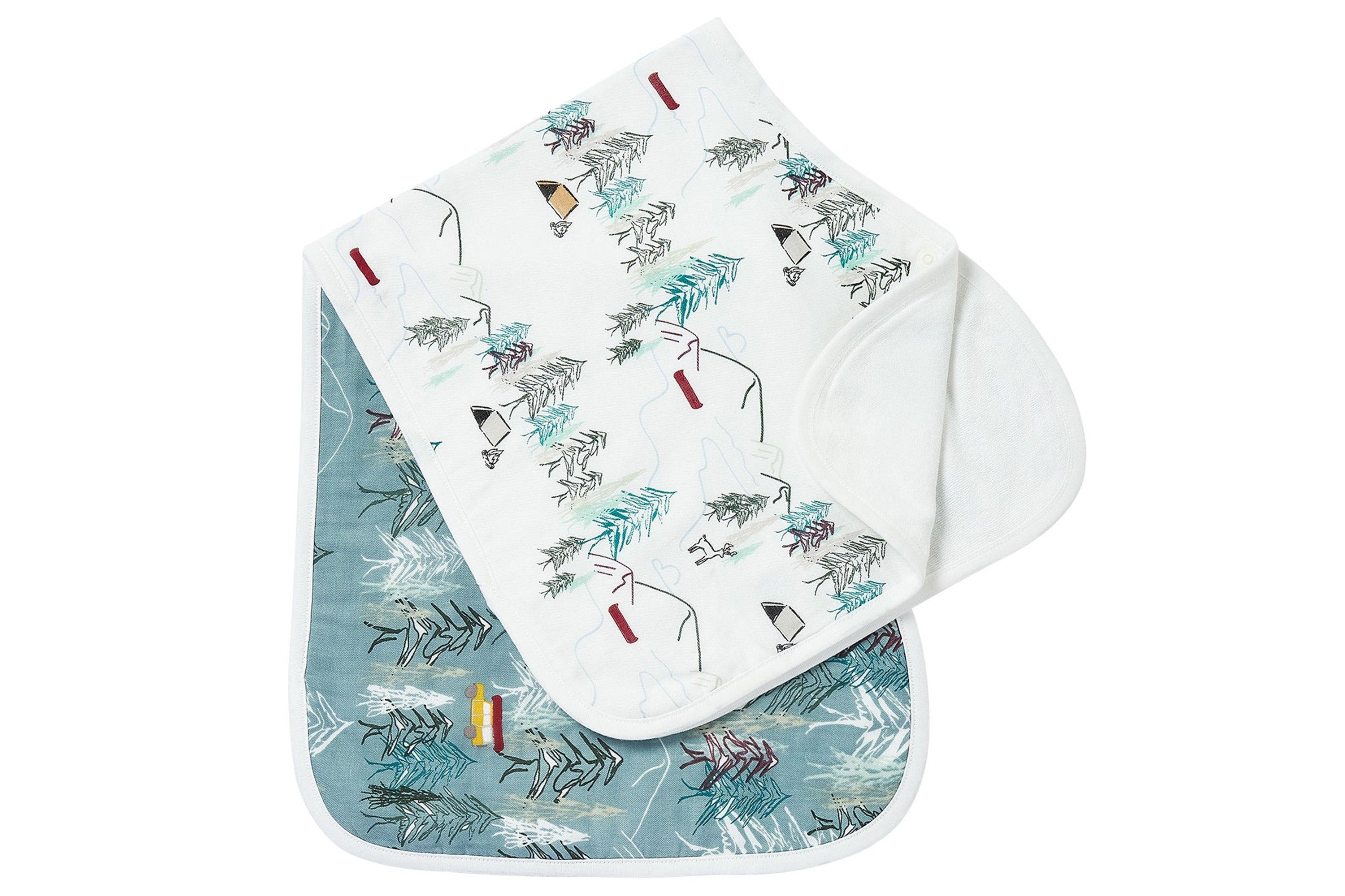 Bamboo Burp 'n Bib (2 Pack)