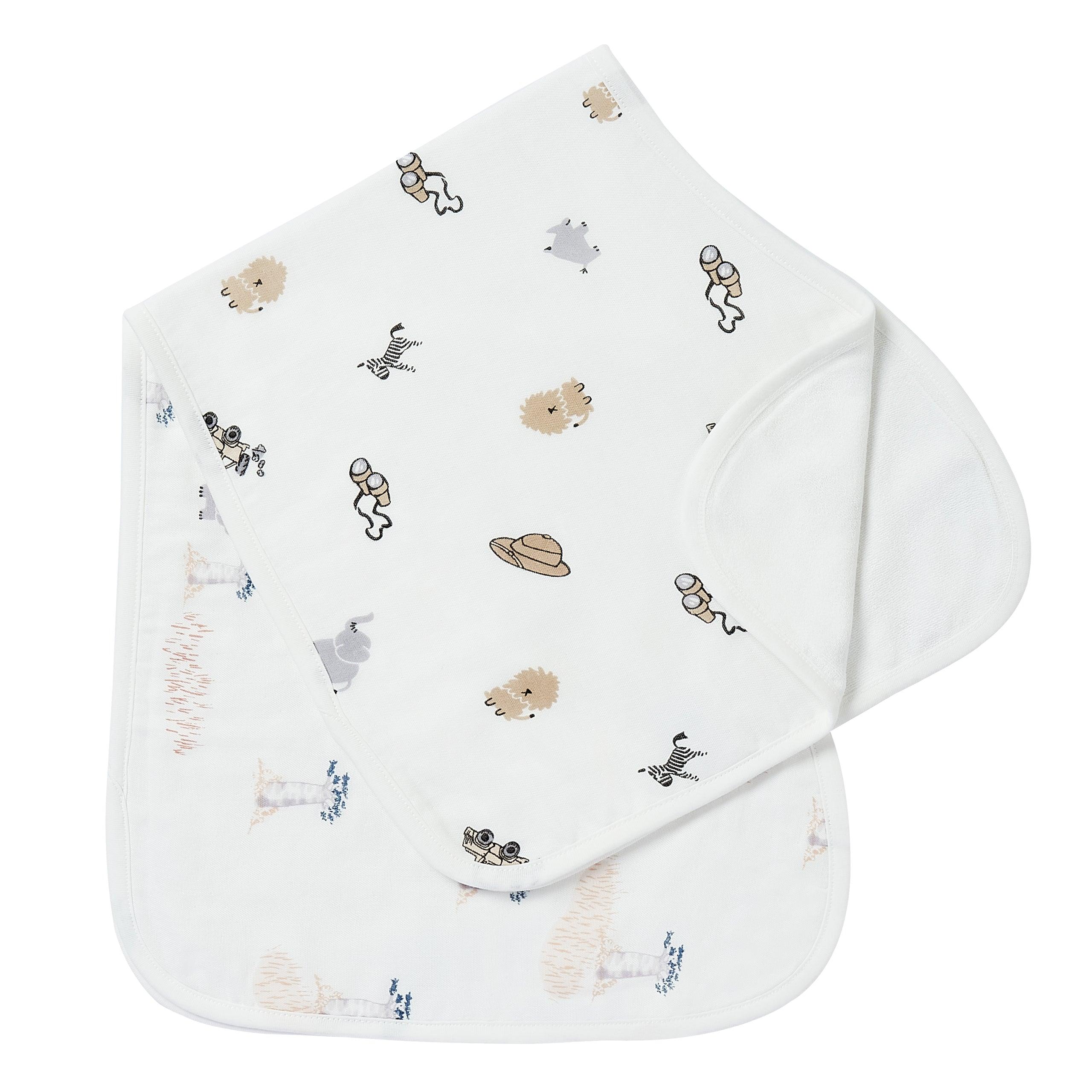 Bamboo Burp 'n Bib (2 Pack)