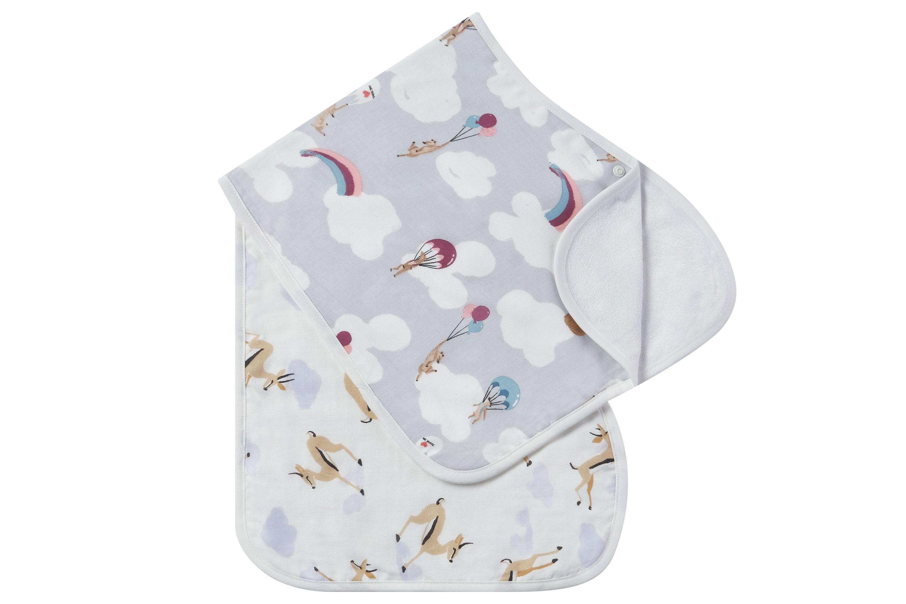 Bamboo Burp 'n Bib (2 Pack)