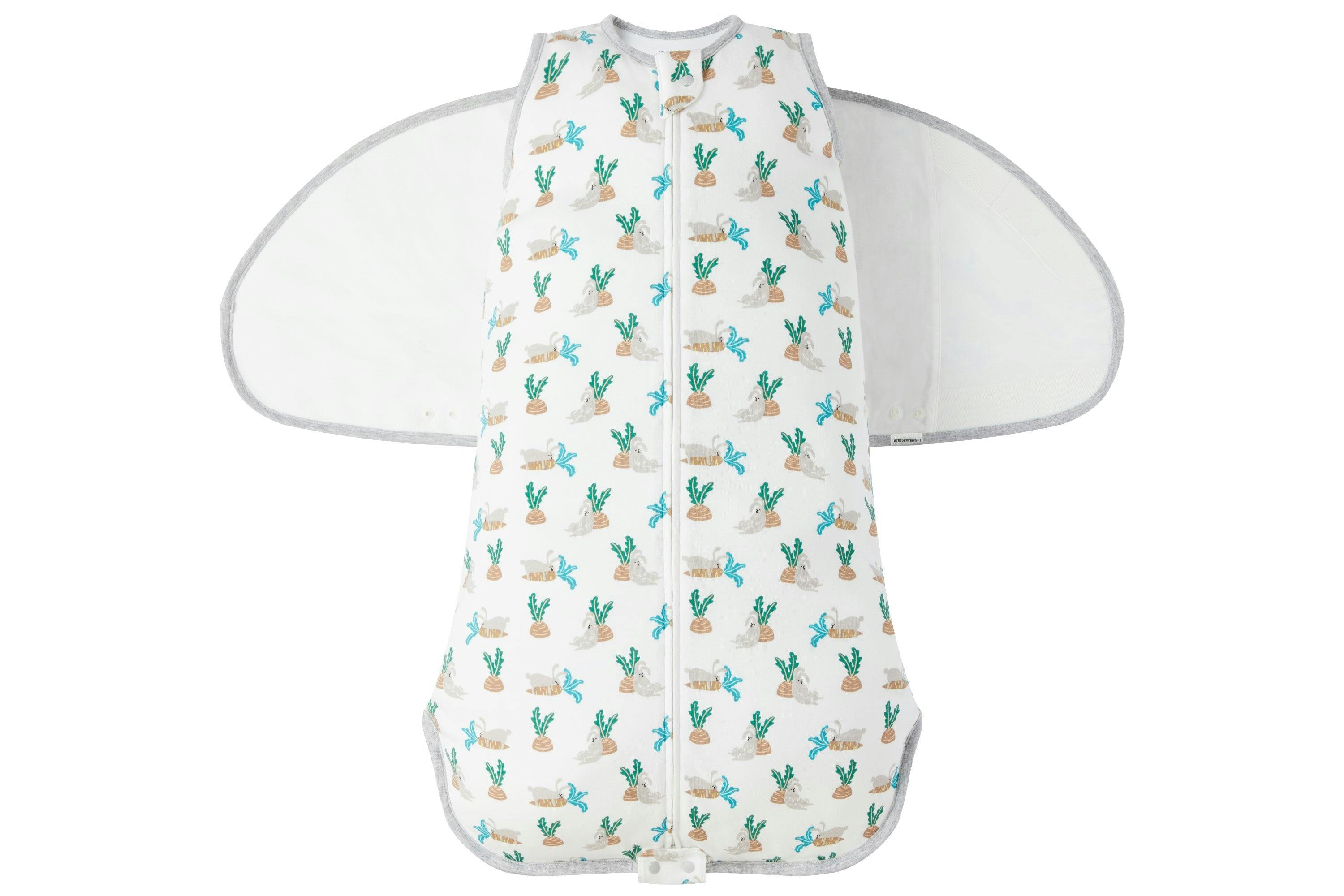 Organic Cotton Swaddle Sleep Bag | 1.0 TOG