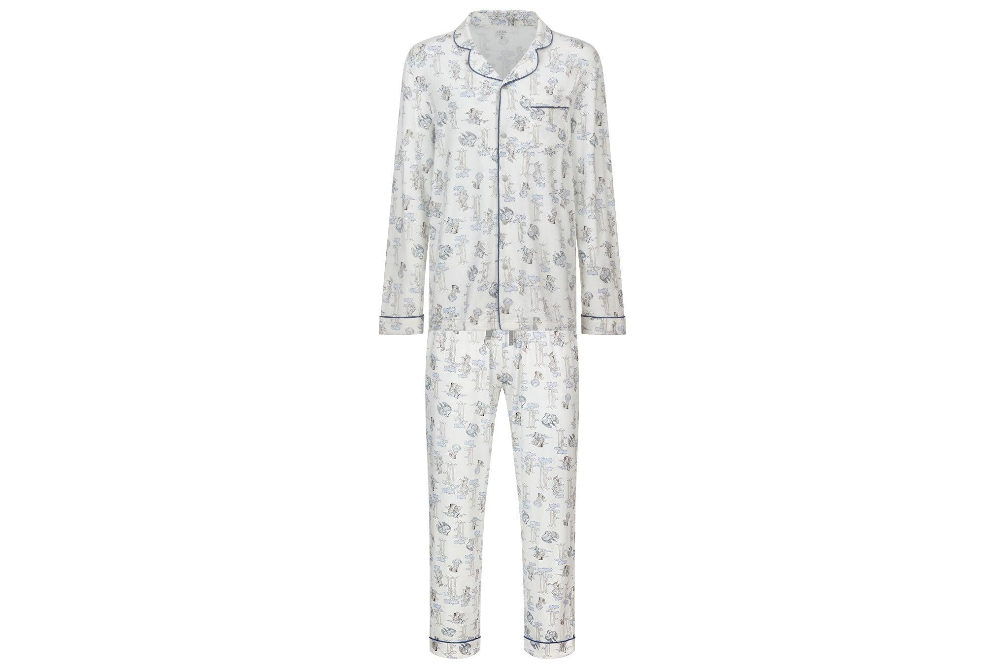 Bamboo Pima Women's Long Sleeve Button-up PJ Set