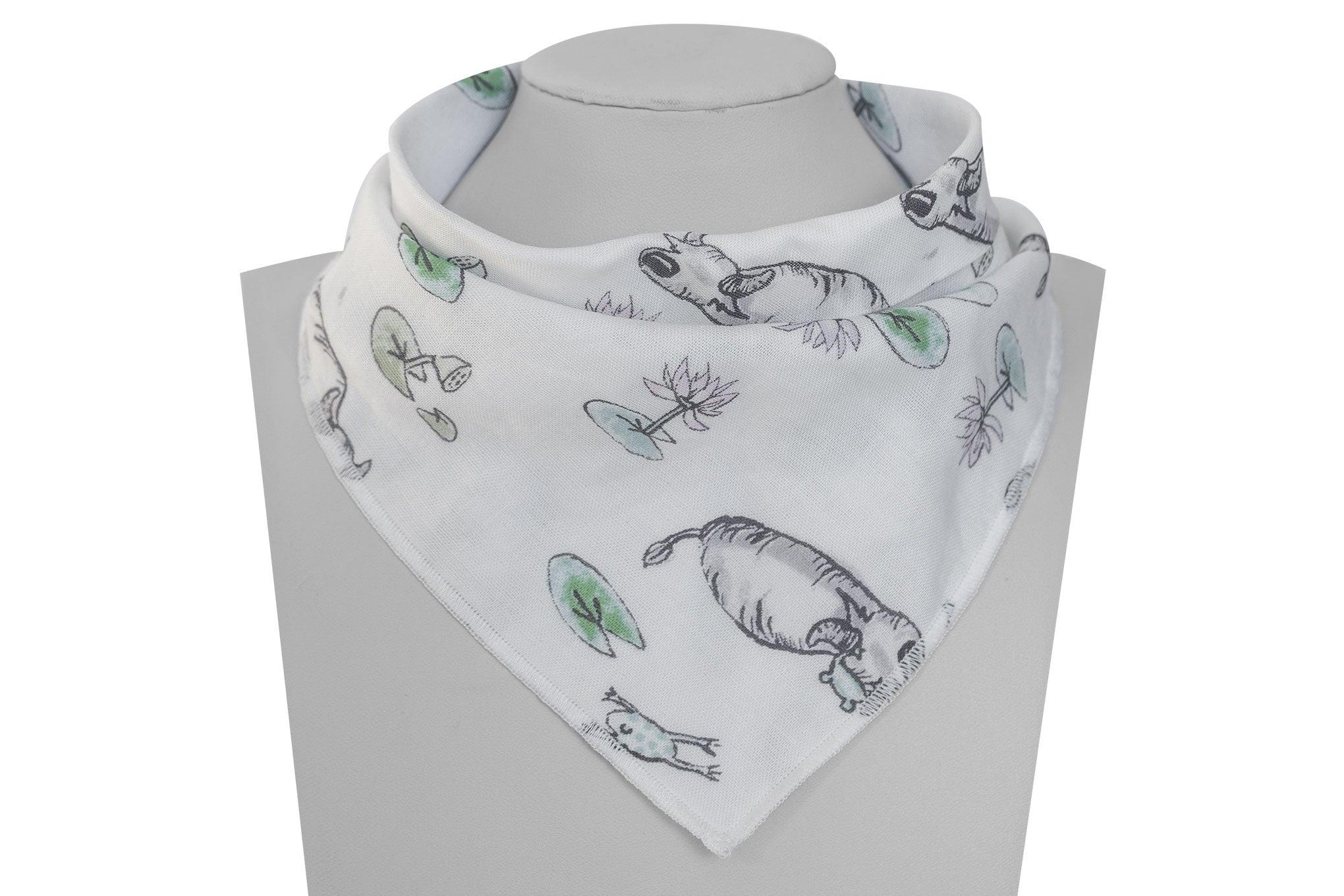 Bamboo Muslin Baby Bandana Bib