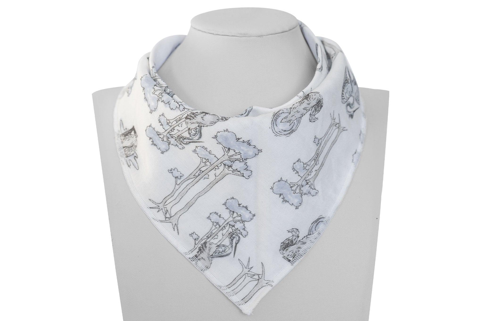 Bamboo Muslin Baby Bandana Bib