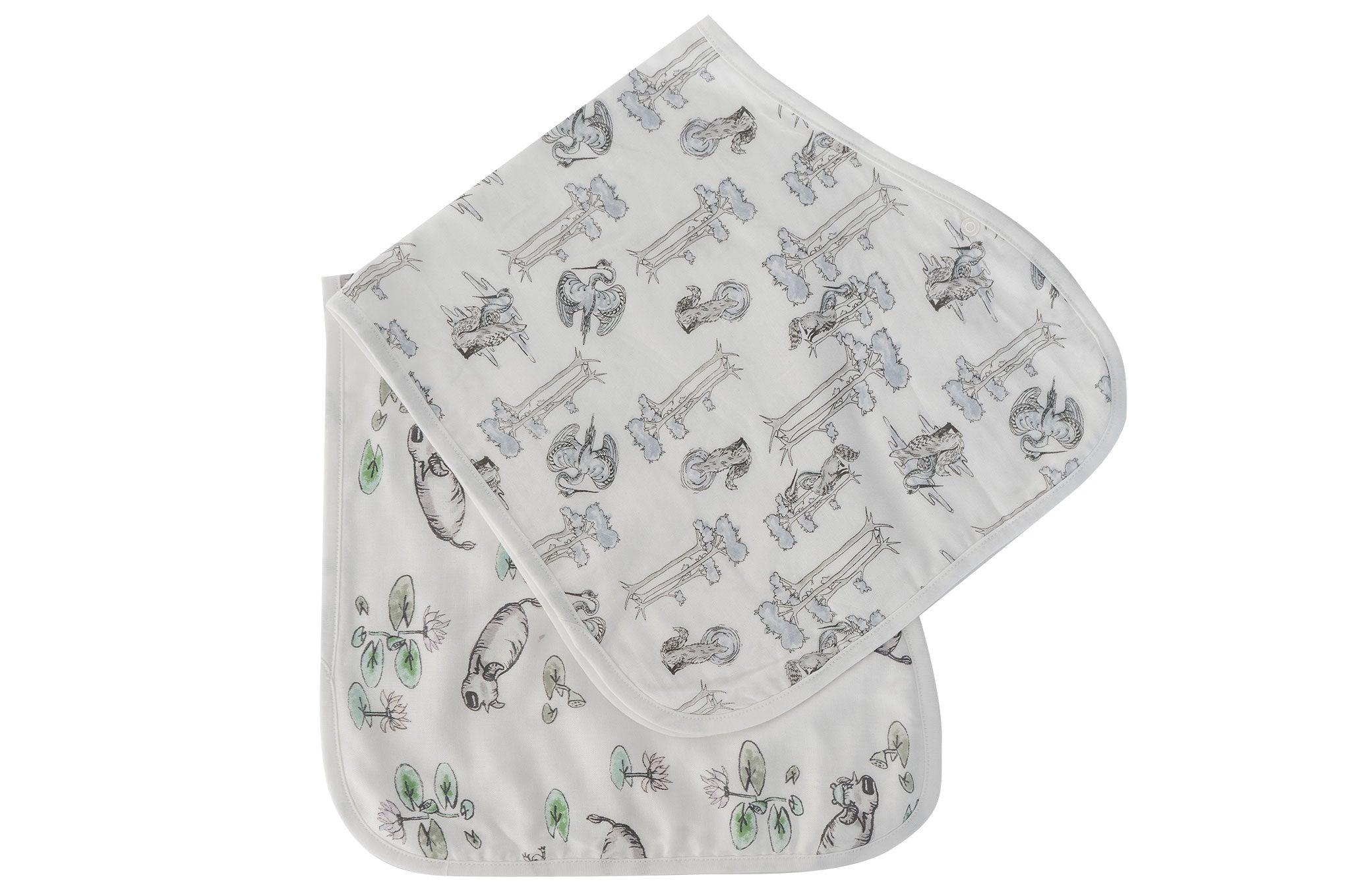 Bamboo Burp 'n Bib (2 Pack)