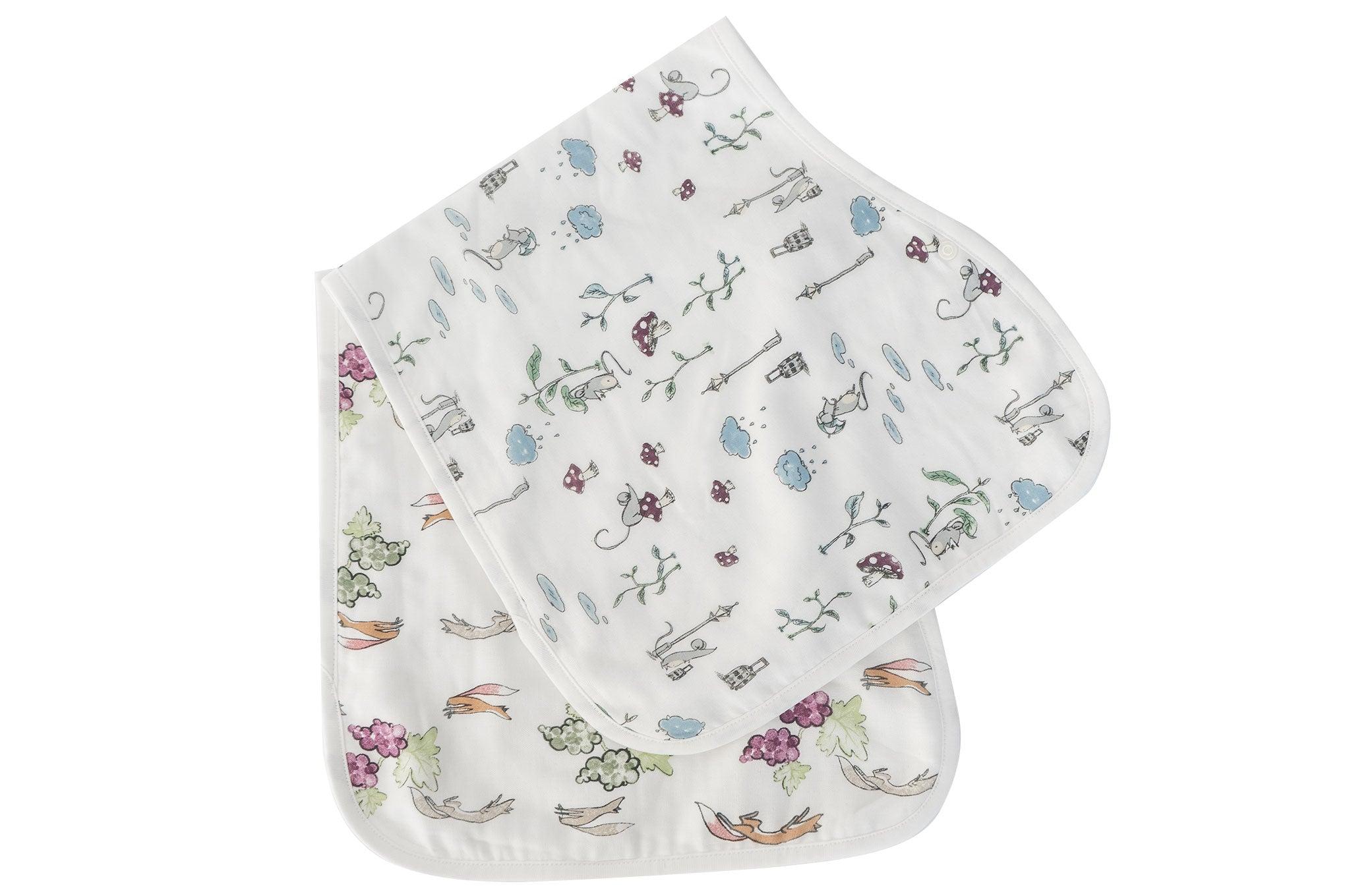 Bamboo Burp 'n Bib (2 Pack)