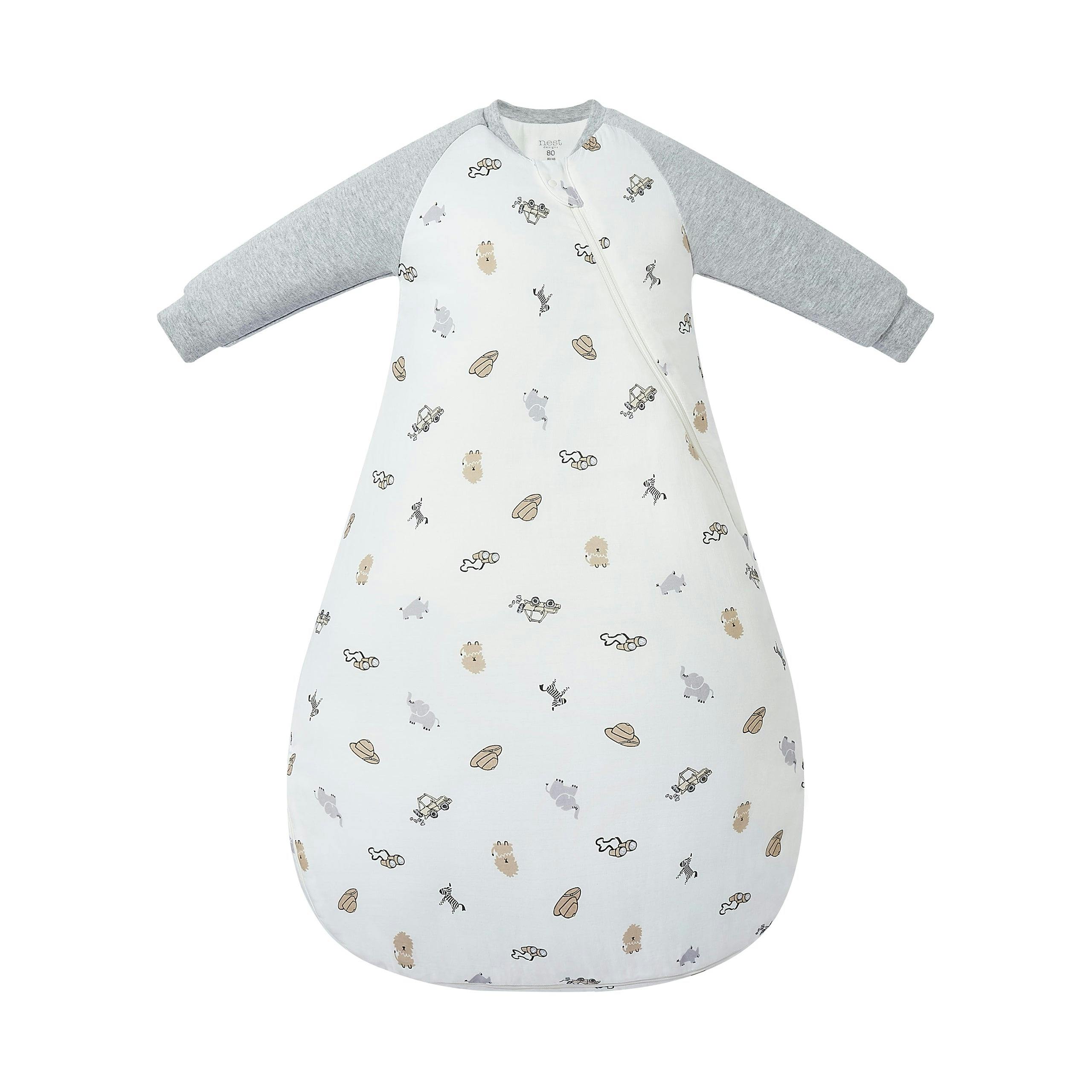 Ginger Bamboo Raglan Long Sleeve Sleep Bag | 2.5 TOG