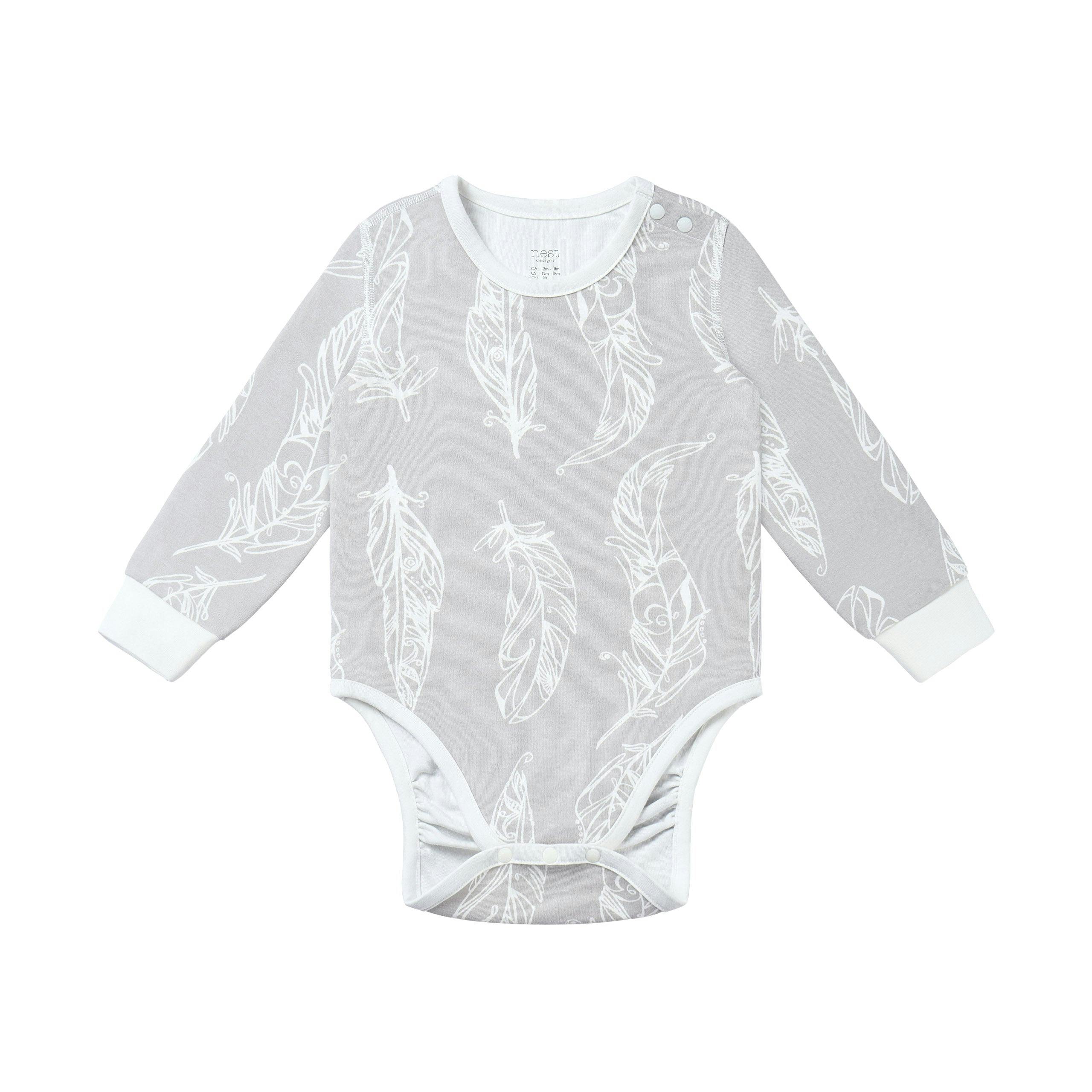 Organic Cotton Long Sleeve Onesie