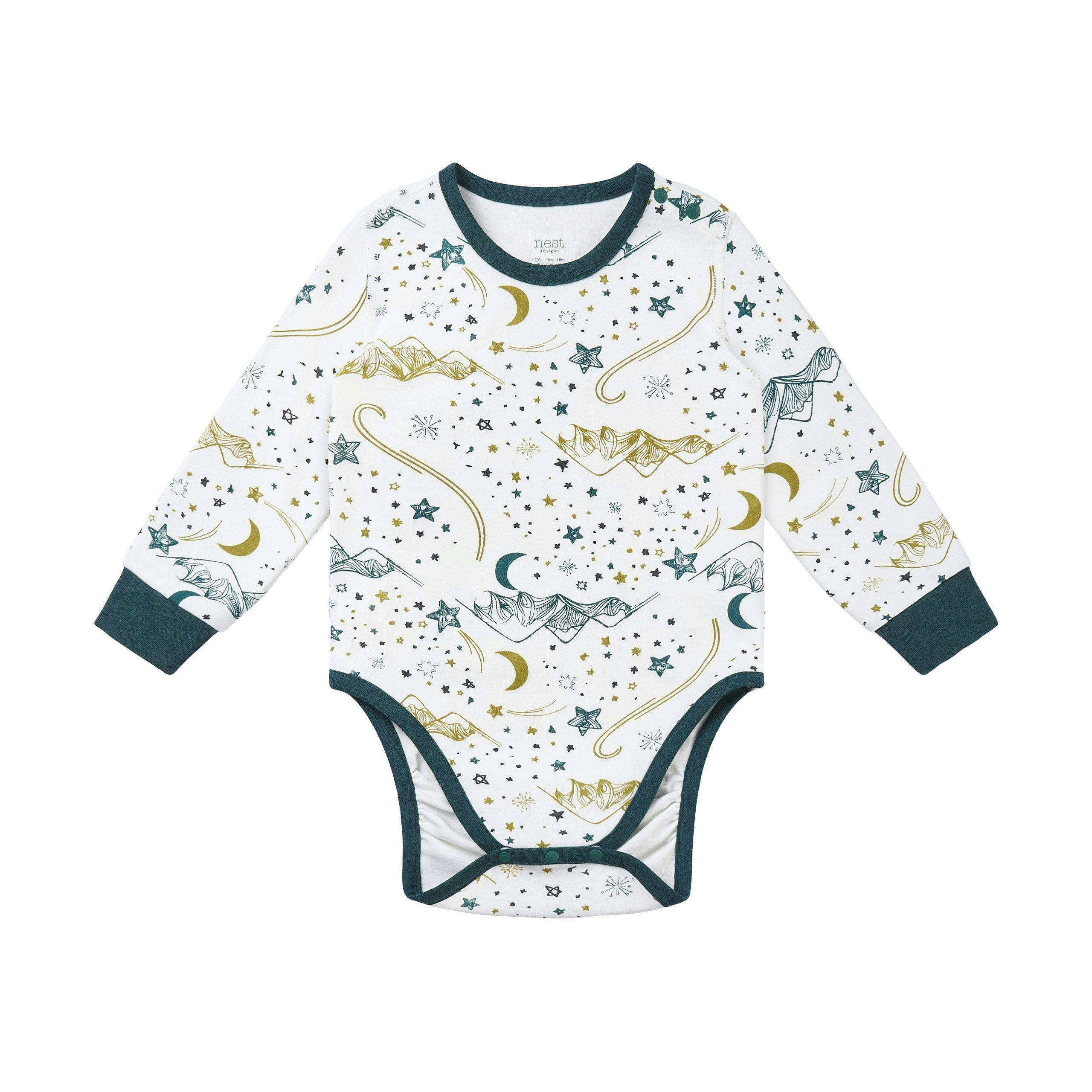 Organic Cotton Long Sleeve Onesie