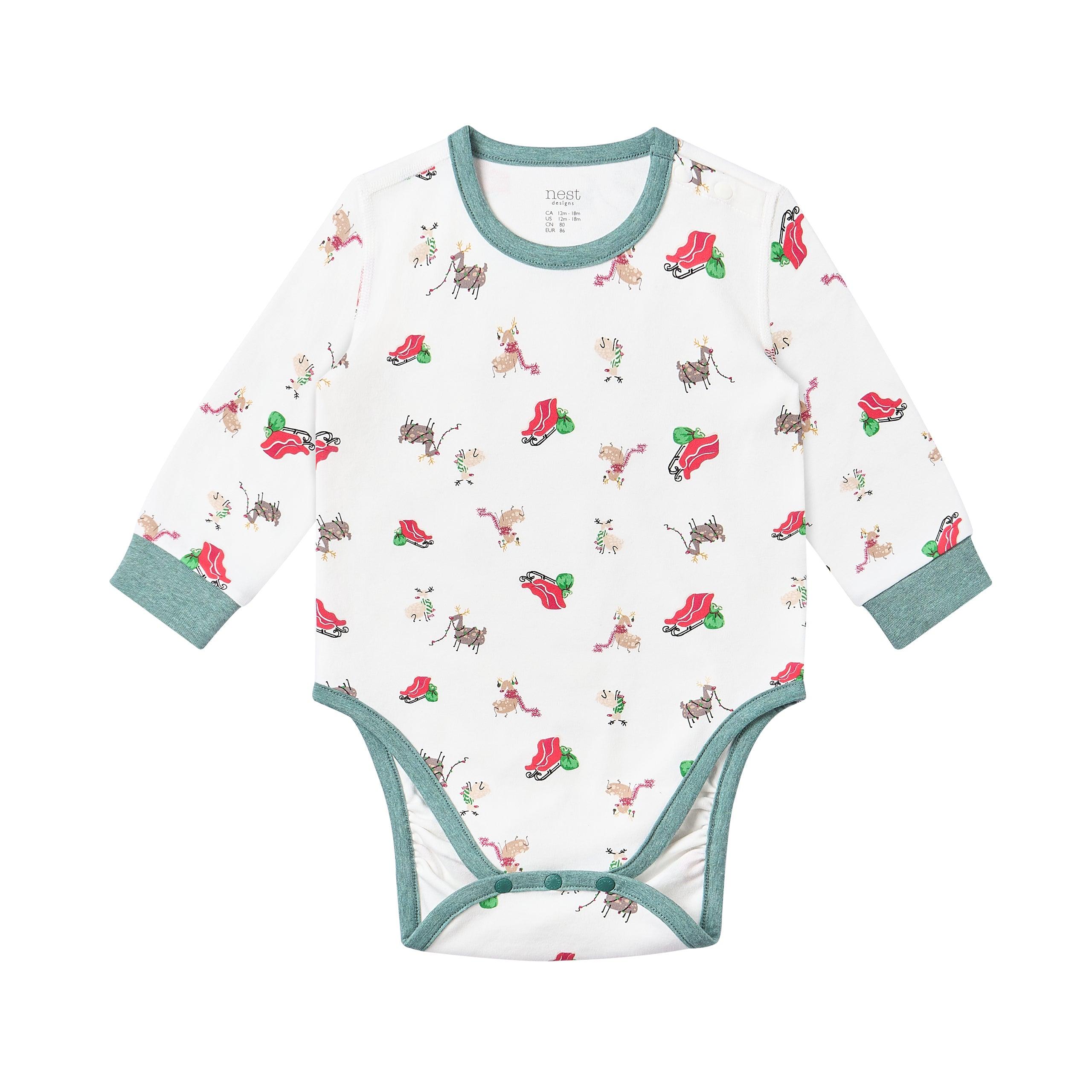 Organic Cotton Long Sleeve Onesie