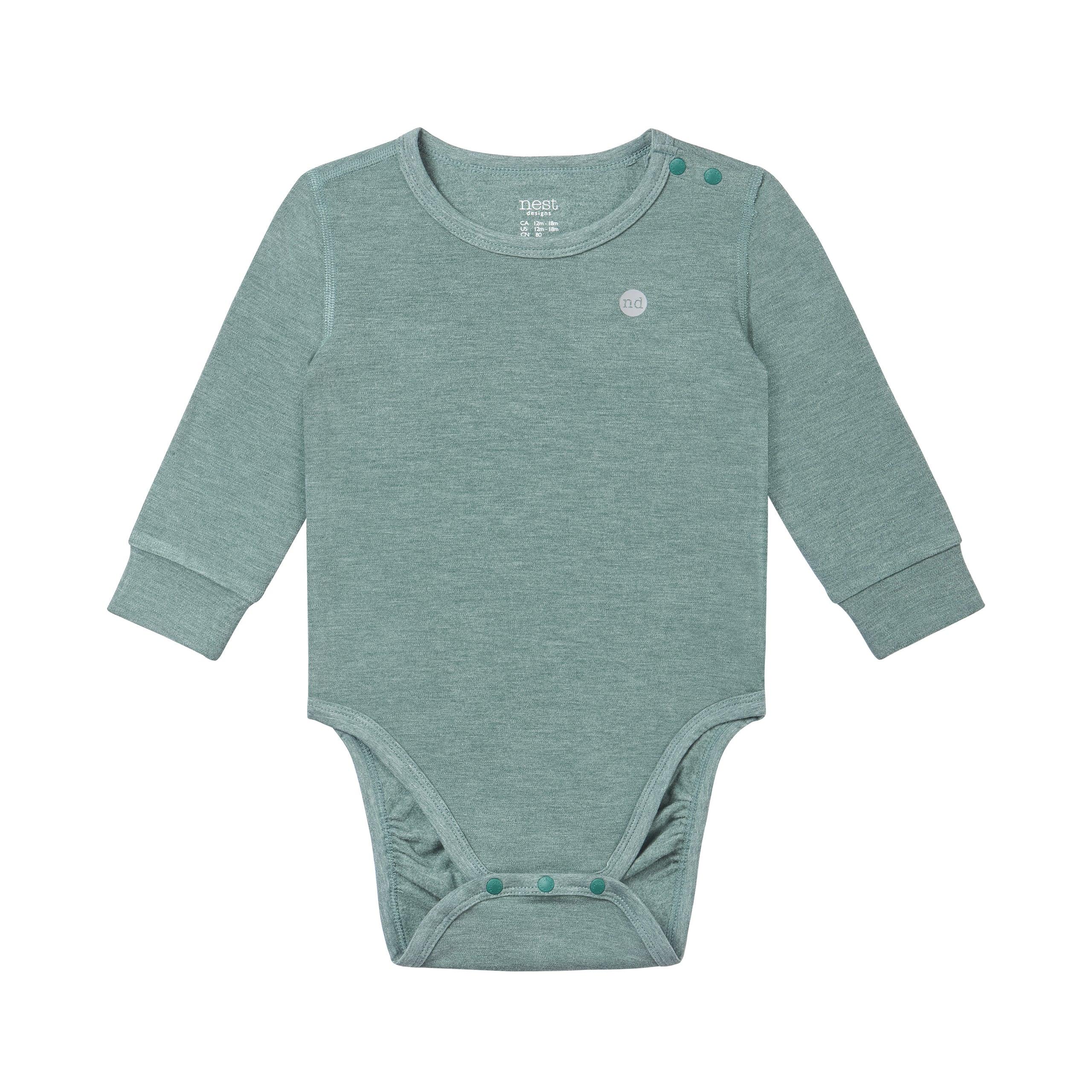 Tanboocel Basics Long Sleeve Onesie