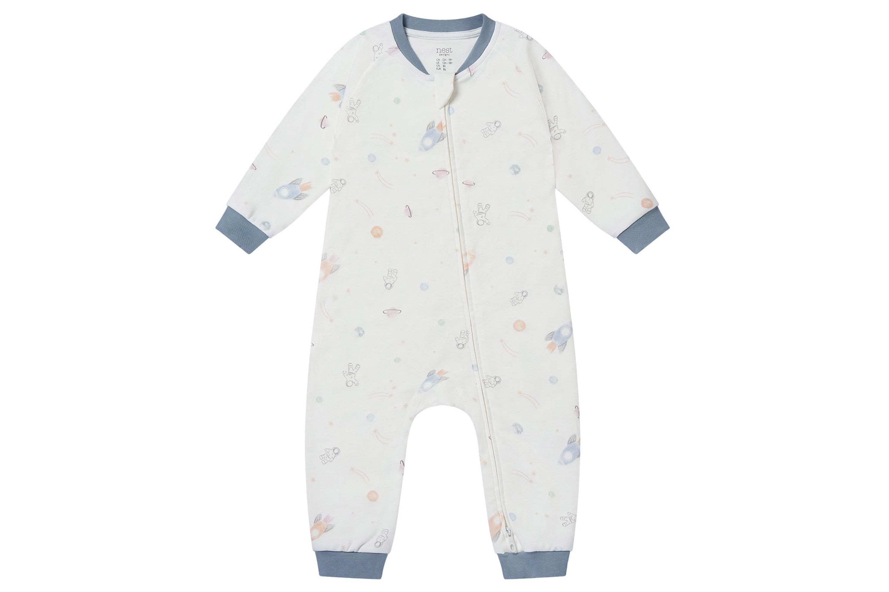 Organic Cotton Long Sleeve Footless Sleeper