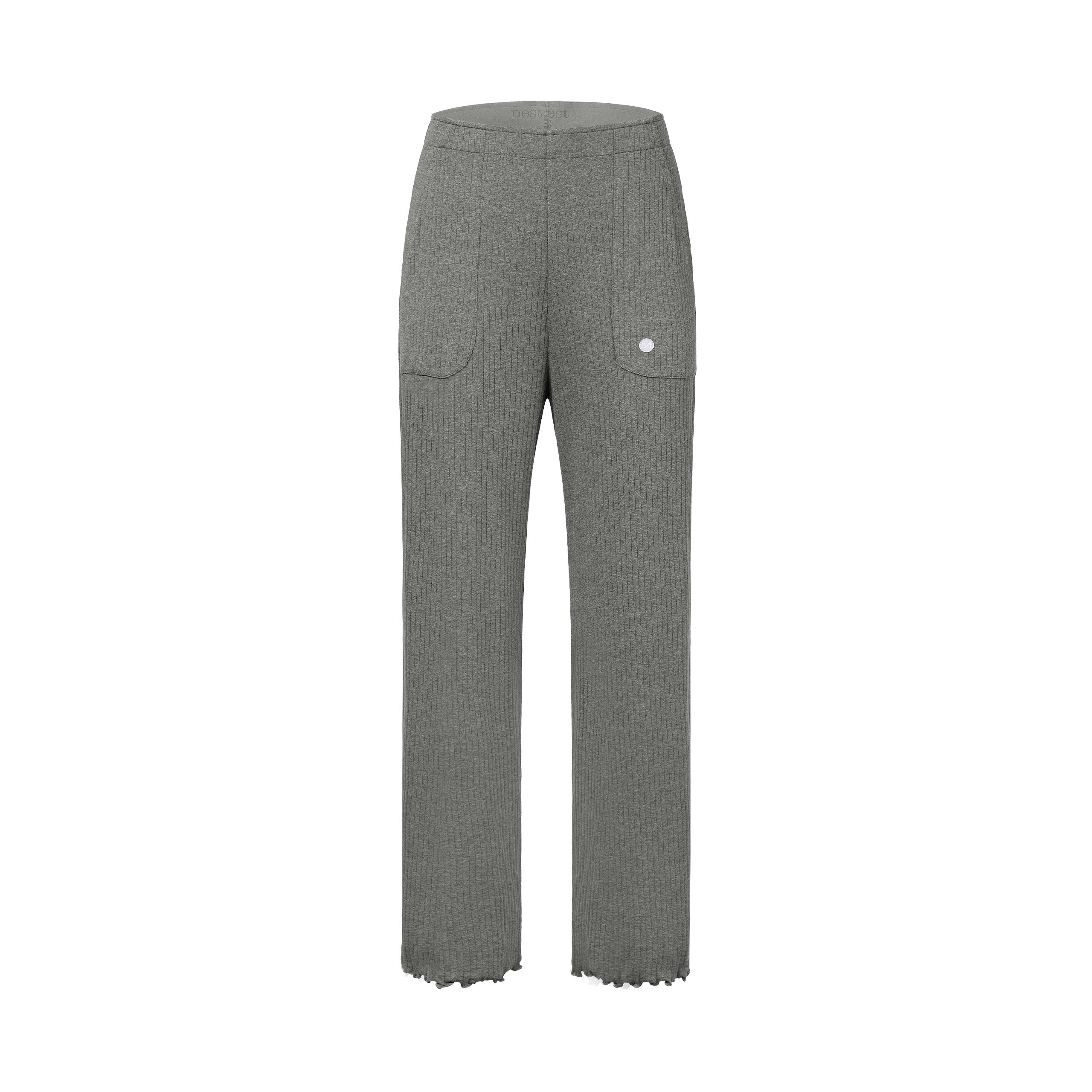 Women’s Basics Ribknit Wide Leg Pants