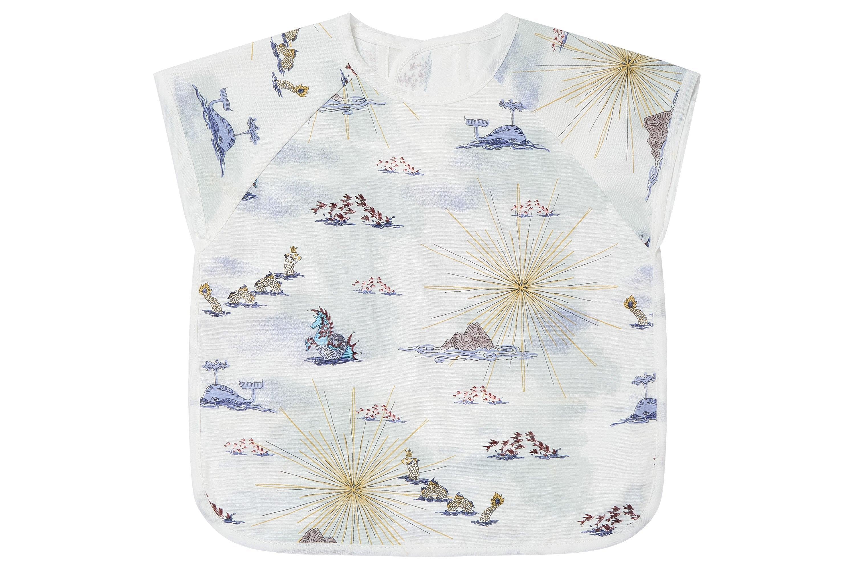 Bamboo Short Sleeve Bib Cover