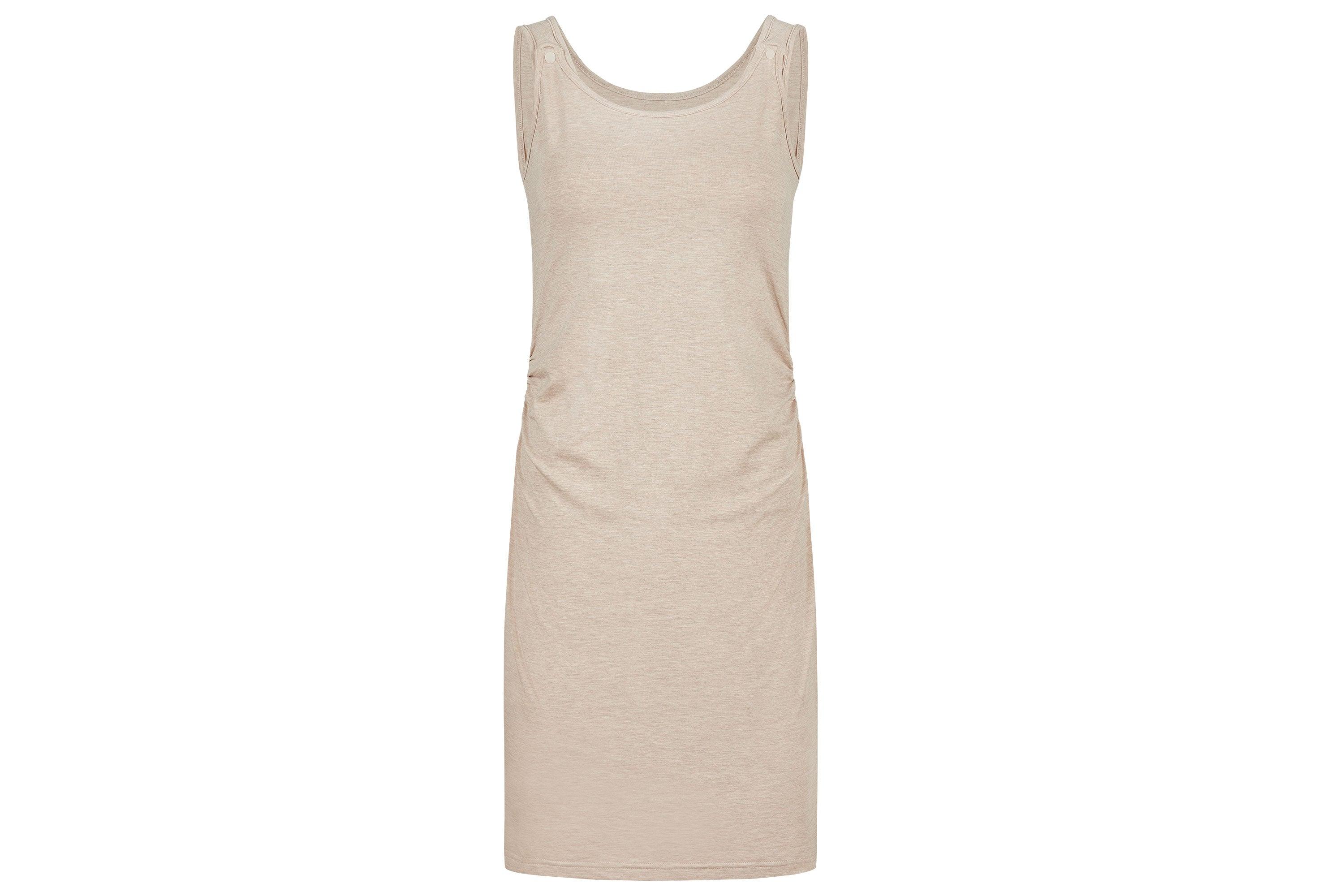 Bamboo Nest Bump Women's Sleeveless Nursing Dress