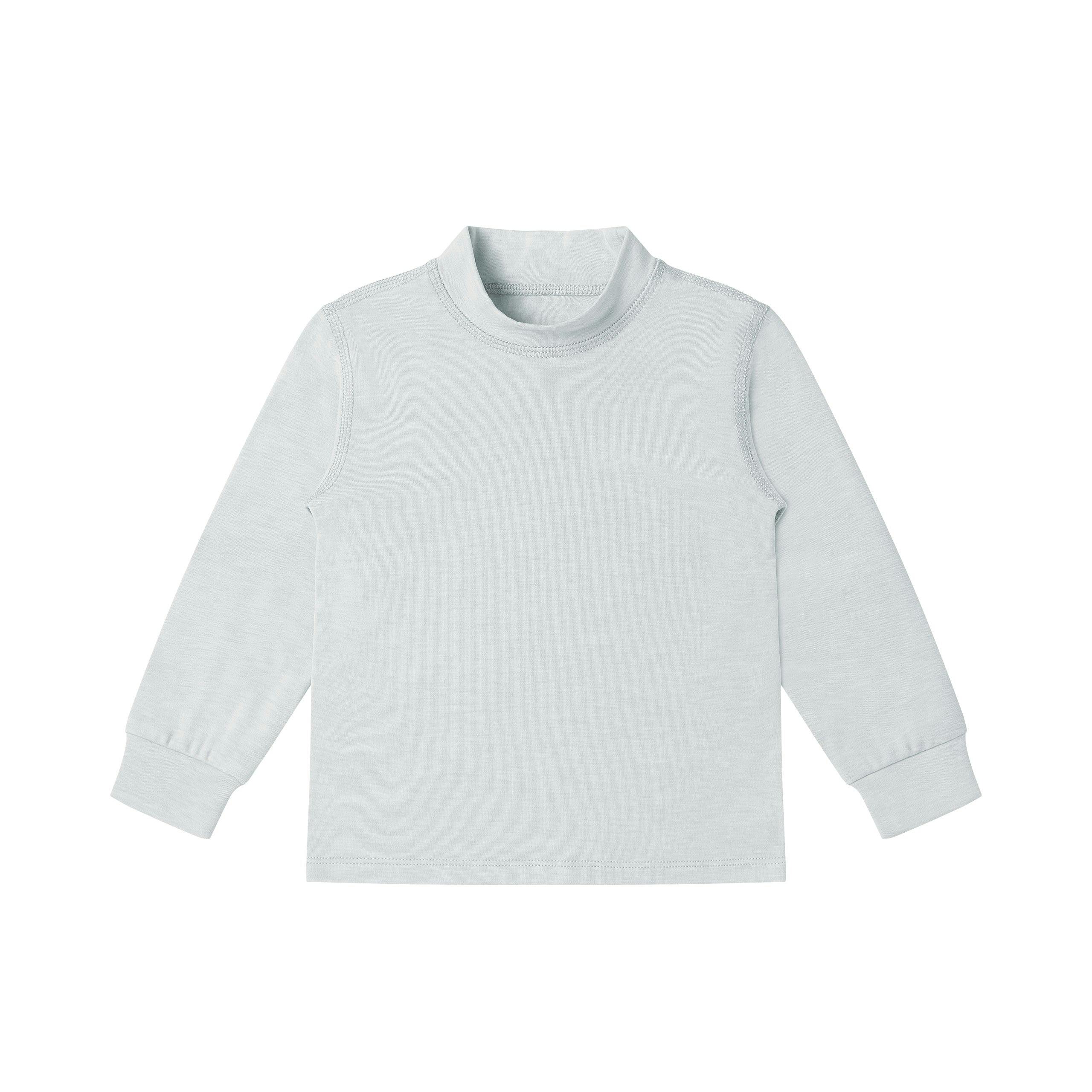 Tanboocel Mock Neck Long Sleeve Shirt