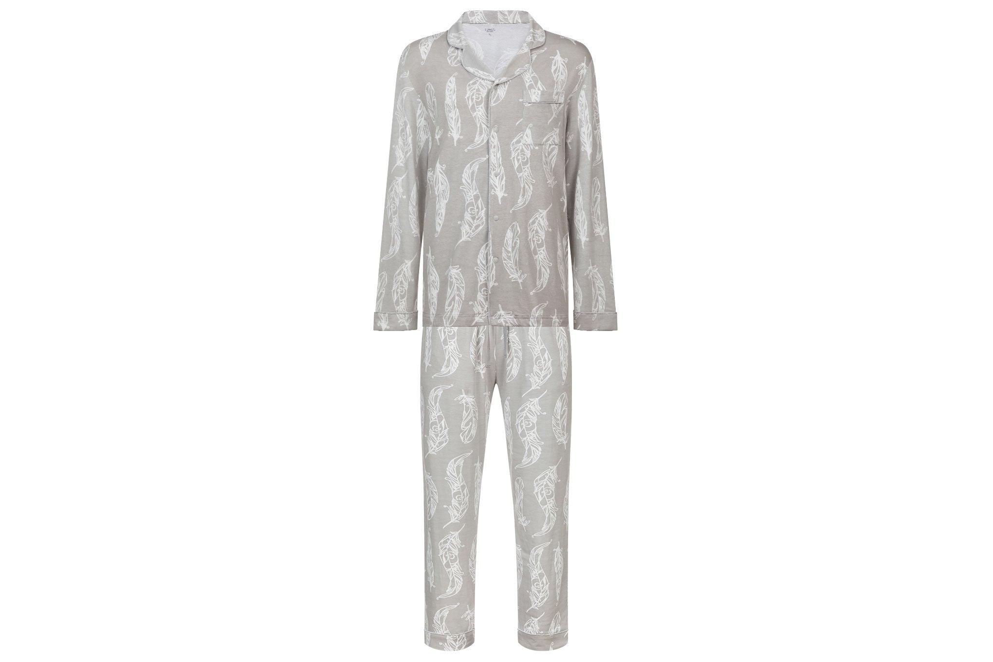 Bamboo Pima Unisex Button-up PJ Set