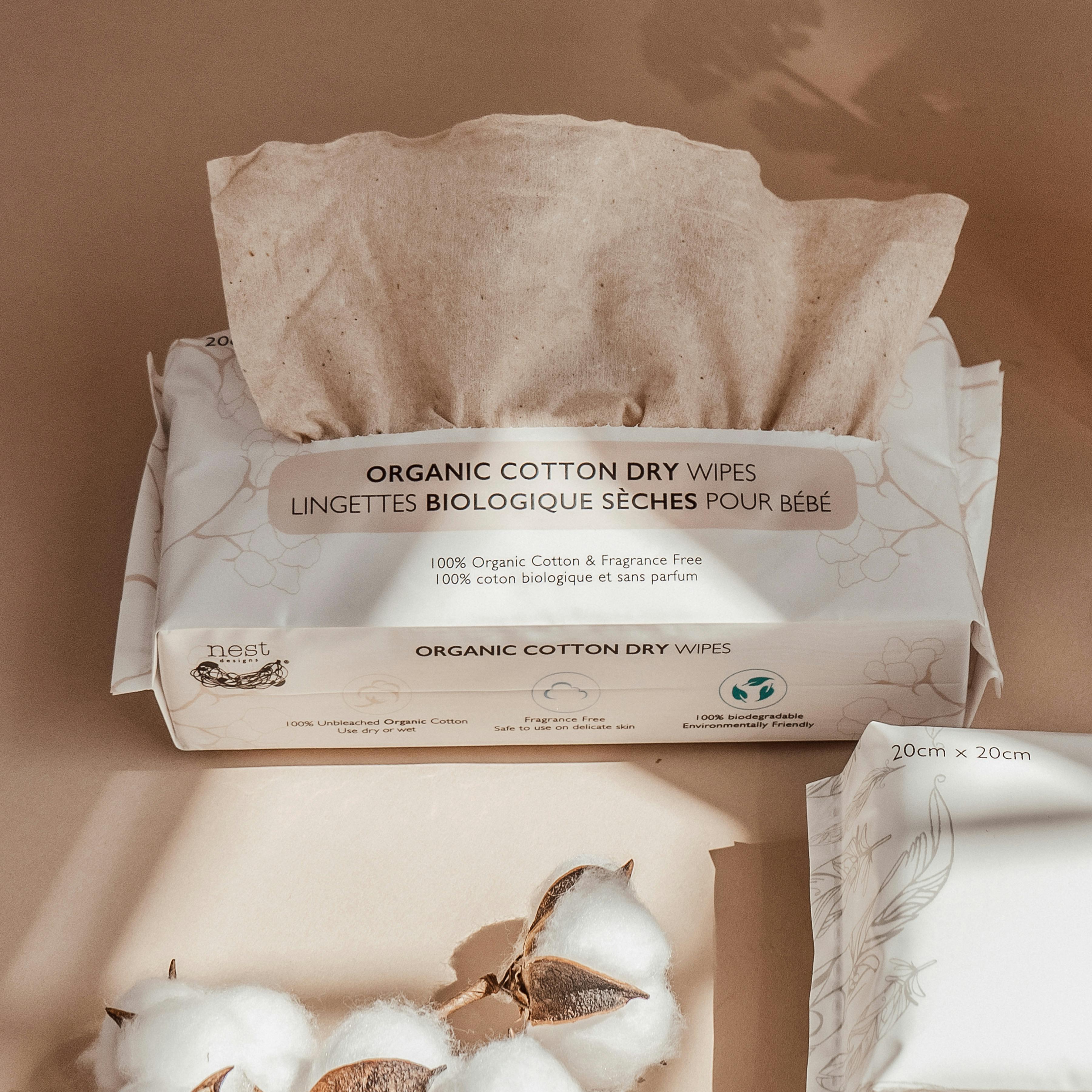 Nest Designs organic dry wipes 