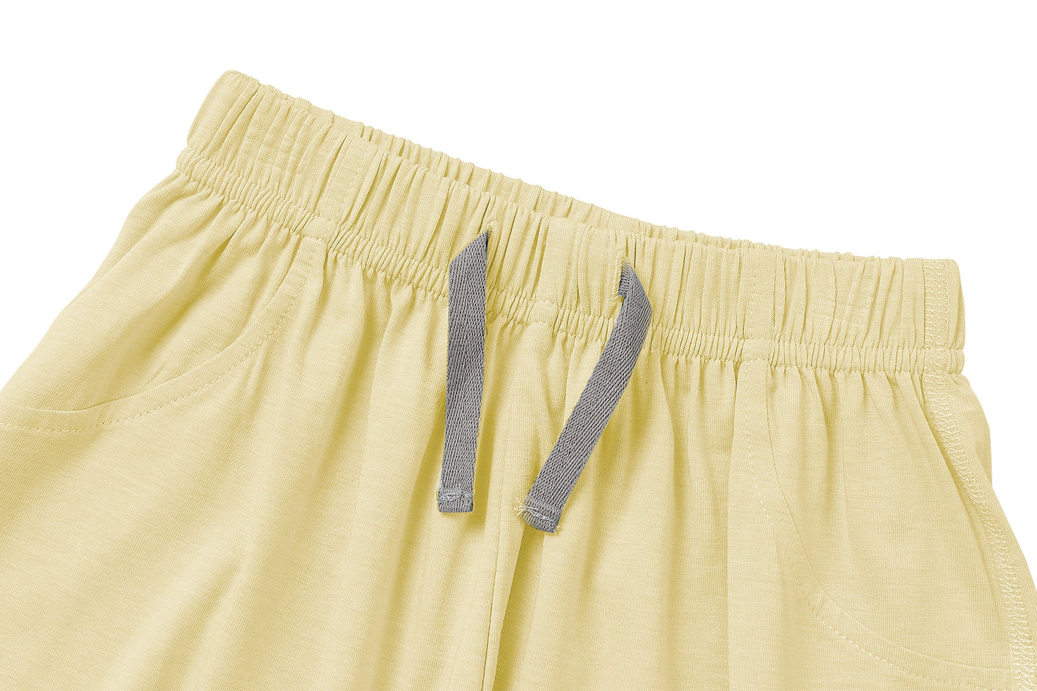 Harem Pants (Bamboo Jersey) - Pantone Mellow Yellow