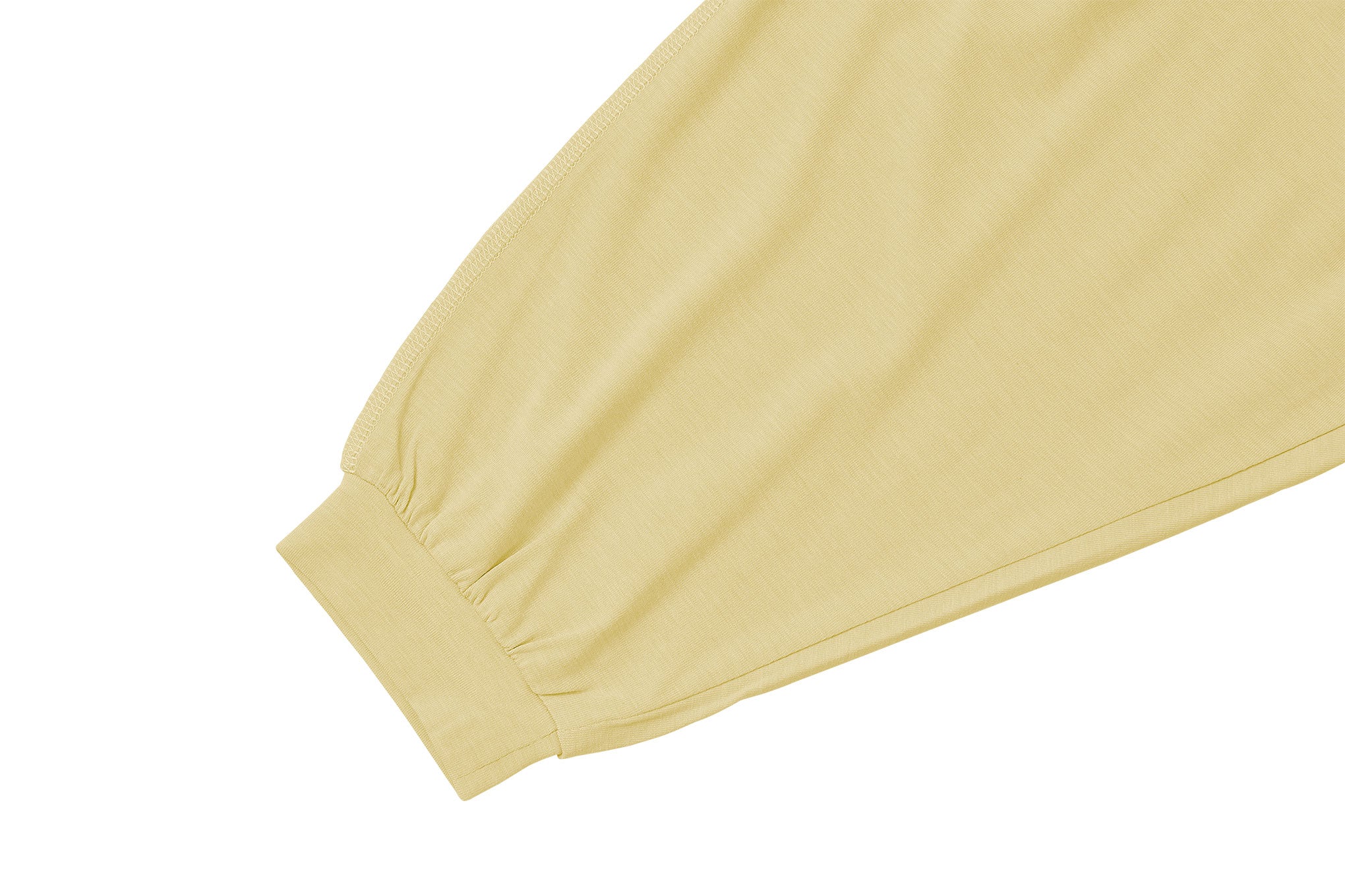 Harem Pants (Bamboo Jersey) - Pantone Mellow Yellow