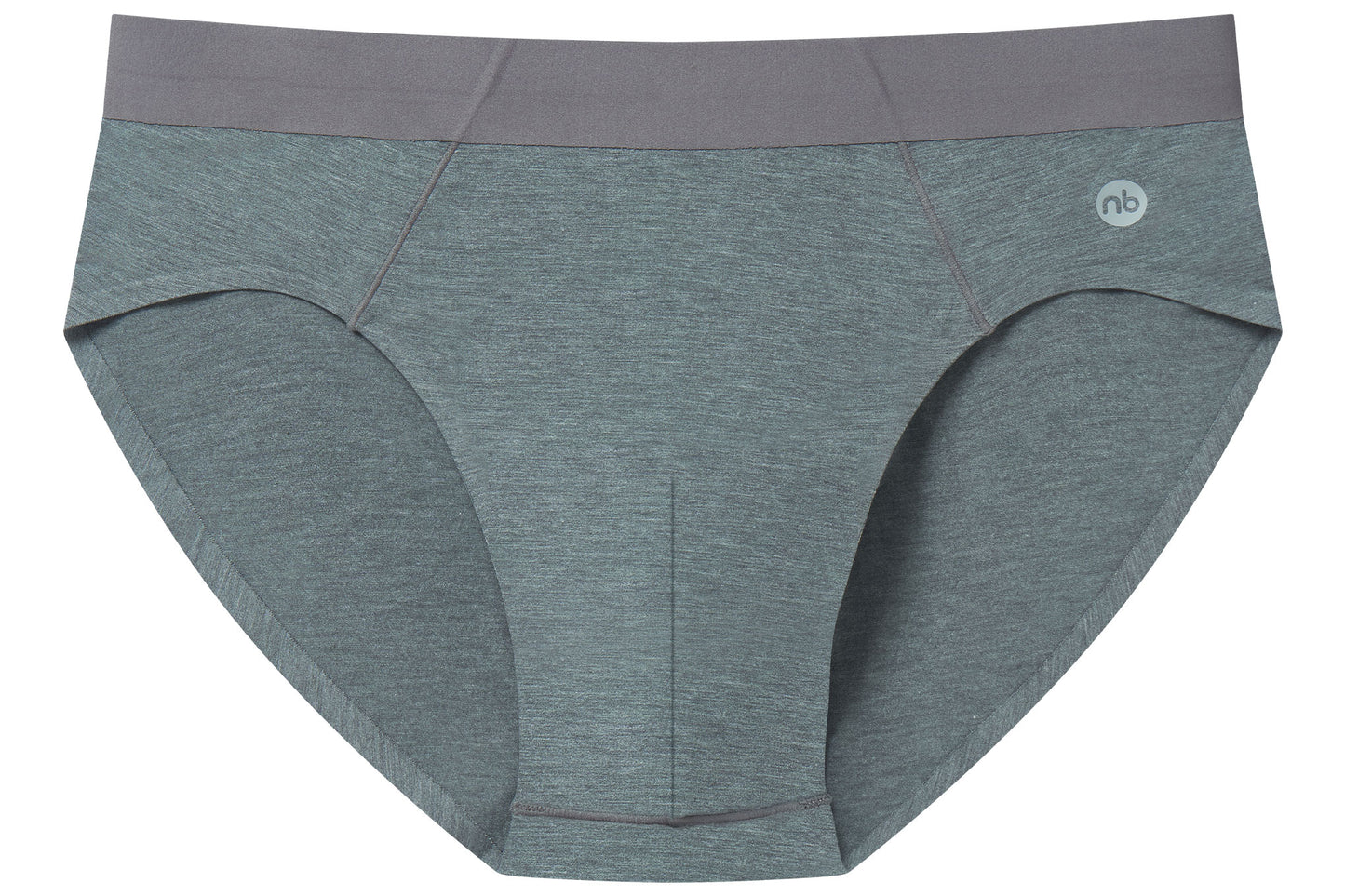 Briefs in Lycra, comfortable fit, Seamless, grey