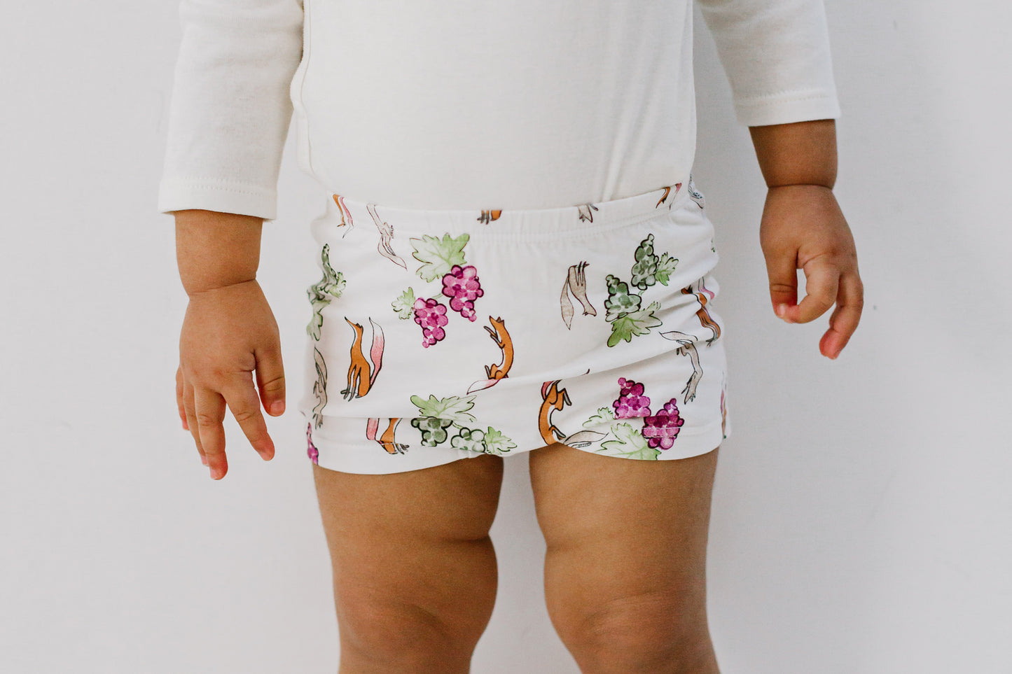 Girls Boy Short Underwear (Bamboo, 2 Pack) - The Mouse & The Fox – Nest  Designs